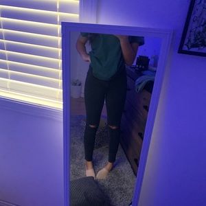 american eagle black jeans